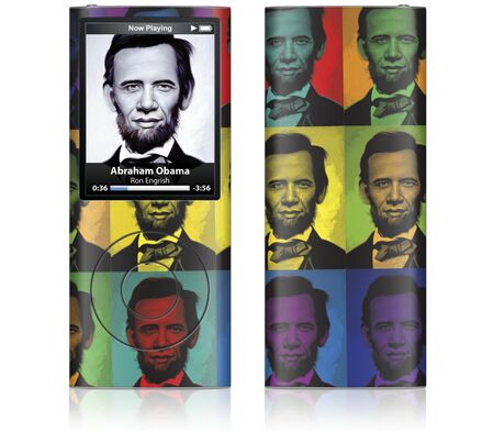 Gelaskins iPod Nano 4th Gen GelaSkin Abraham Obama by Ron