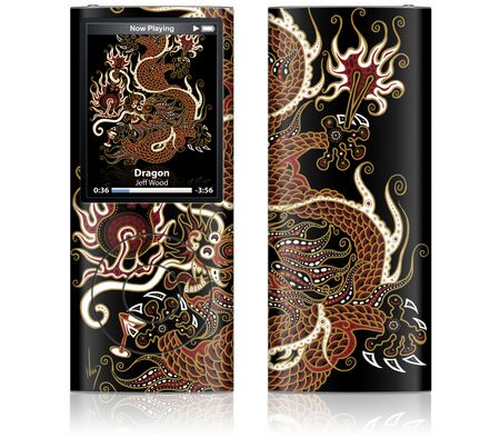 Gelaskins iPod Nano 4th Gen GelaSkin Dragon by Jeff Wood