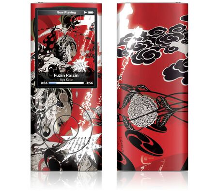 Gelaskins iPod Nano 4th Gen GelaSkin Fuzin Raizin by Aya