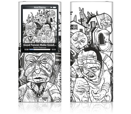 Gelaskins iPod Nano 4th Gen GelaSkin Good Fences Make Good