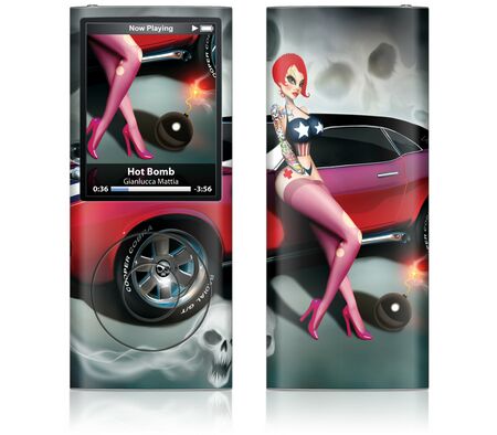 Gelaskins iPod Nano 4th Gen GelaSkin Hot Bomb by Gianluca