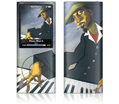 Gelaskins iPod Nano 4th Gen GelaSkin Piano Man II by BUA