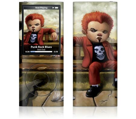 Gelaskins iPod Nano 4th Gen GelaSkin Punk Rock Blues by