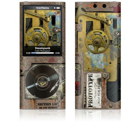 Gelaskins iPod Nano 4th Gen GelaSkin Steampunk by Colin