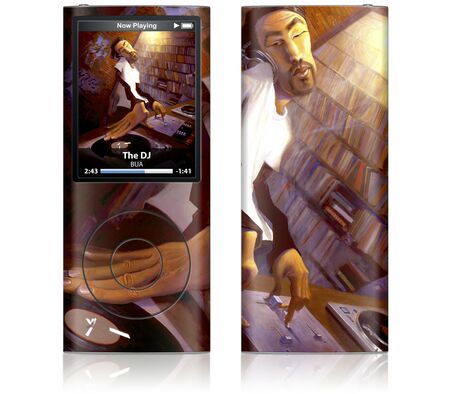 Gelaskins iPod Nano 4th Gen GelaSkin The DJ by BUA
