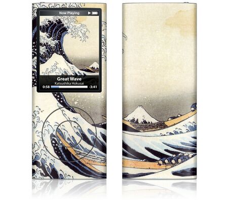 Gelaskins iPod Nano 4th Gen GelaSkin The Great Wave by