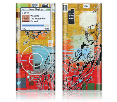 GelaSkins iPod New 2nd Gen Nano GelaSkin Blimp Girl by