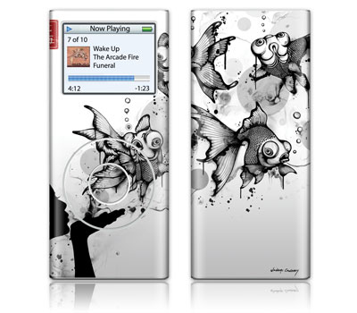 iPod New 2nd Gen Nano GelaSkin Blow Fish by