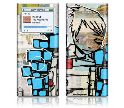 GelaSkins iPod New 2nd Gen Nano GelaSkin Screenboy by