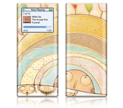 GelaSkins iPod New 2nd Gen Nano GelaSkin The Hill On My