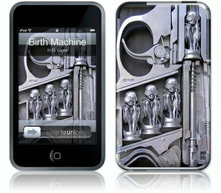 Gelaskins iPod Touch 1st Gen GelaSkin Birth Machine by