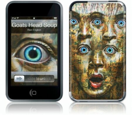 Gelaskins iPod Touch 1st Gen GelaSkin Goats Head Soup by