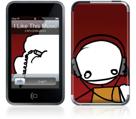 Gelaskins iPod Touch 1st Gen GelaSkin I Like This Music by