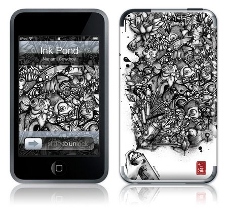 Gelaskins iPod Touch 1st Gen GelaSkin Ink Pond by Nanami