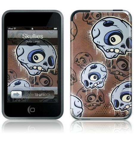 Gelaskins iPod Touch 1st Gen GelaSkin Skullies by Dolla Lama