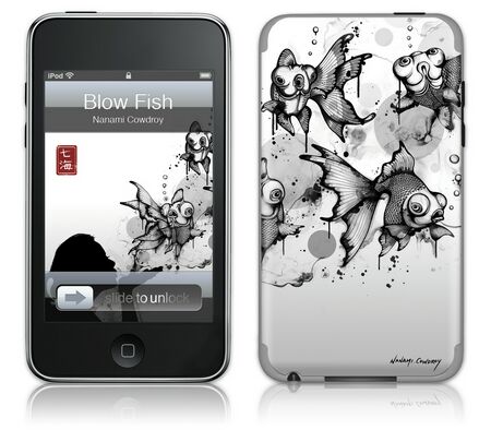 Gelaskins iPod Touch 2nd Gen GelaSkin Blow Fish by Nanami