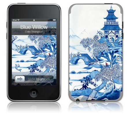 iPod Touch 2nd Gen GelaSkin Blue Willow by Colin