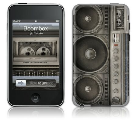 Gelaskins iPod Touch 2nd Gen GelaSkin Boombox by Lyle Owerko