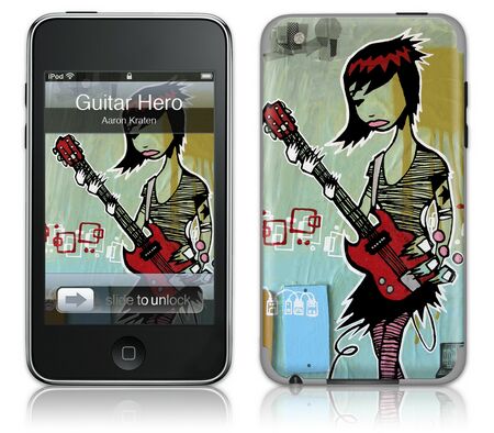 Gelaskins iPod Touch 2nd Gen GelaSkin Guitar Hero by Aaron
