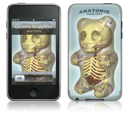 Gelaskins iPod Touch 2nd Gen GelaSkin Gummi Anatomie by
