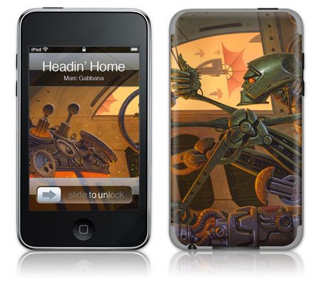 Gelaskins iPod Touch 2nd Gen GelaSkin Headin Home To Hades