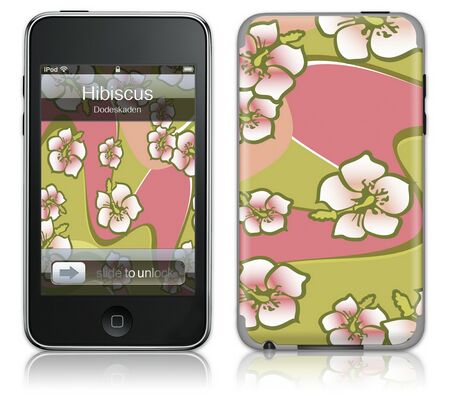 Gelaskins iPod Touch 2nd Gen GelaSkin Hibiscus by Dodeskaden