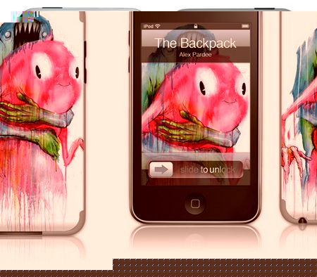 Gelaskins iPod Touch 2nd Gen GelaSkin The Backpack by Alex