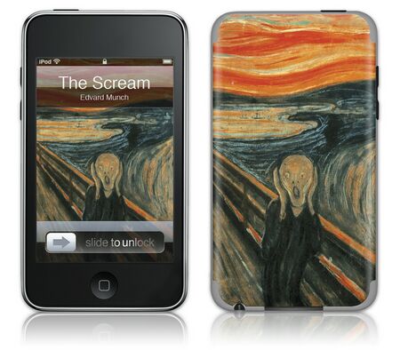 Gelaskins iPod Touch 2nd Gen GelaSkin The Scream by Edvard