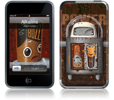 GelaSkins iPod Touch GelaSkin Alkaline by Jason Lim
