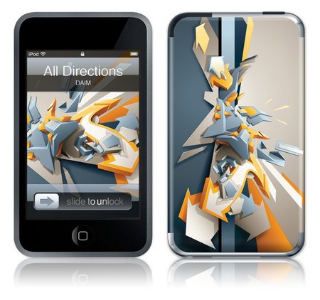 GelaSkins iPod Touch GelaSkin All Directions by DAIM