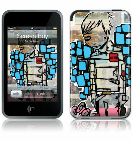GelaSkins iPod Touch GelaSkin Screenboy by Aaron Kraten
