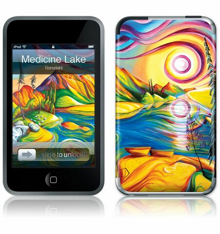GelaSkins iPod Touch GelaSkin Spirit Of Medicine Lake by