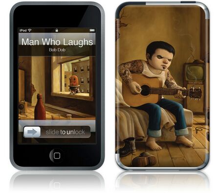 GelaSkins iPod Touch GelaSkin The Man Who Laughs by Bob Dob