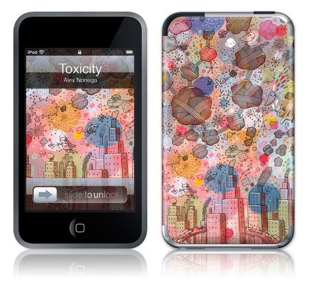 GelaSkins iPod Touch GelaSkin Toxicity by Alex Noriega