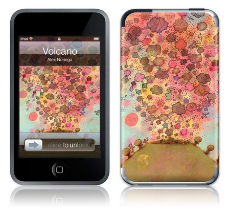 GelaSkins iPod Touch GelaSkin Volcano by Alex Noriega