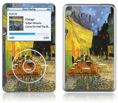 GelaSkins iPod Video GelaSkin Cafe at Night by Vincent van