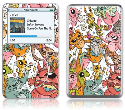 GelaSkins iPod Video GelaSkin Cluster by Joe Ledbetter