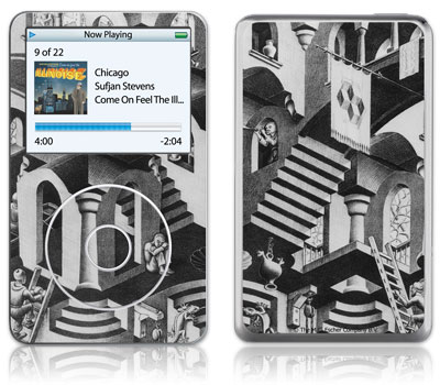 GelaSkins iPod Video GelaSkin Concave and Convex by MC