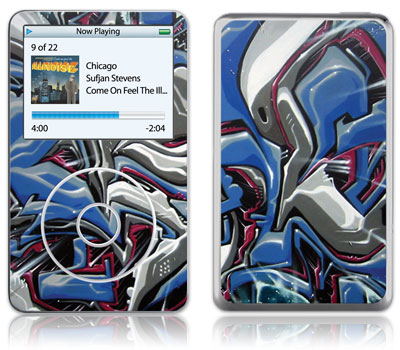 GelaSkins iPod Video GelaSkin Craotek by Greg `Craola`