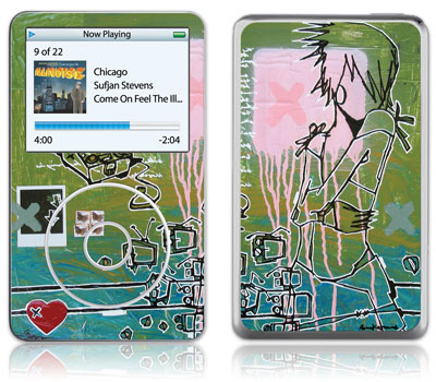 GelaSkins iPod Video GelaSkin Echoplex by Aaron Kraten