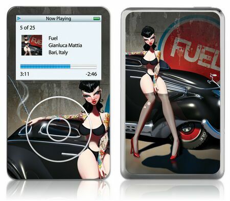 GelaSkins iPod Video GelaSkin Fuel by Gianluca Mattia