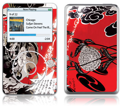 GelaSkins iPod Video GelaSkin Fuzin Raizin by Aya Kato