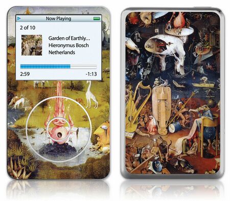 GelaSkins iPod Video GelaSkin Garden Of Earthly Delights