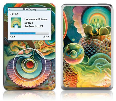 GelaSkins iPod Video GelaSkin Homemade Universe by MARS-1