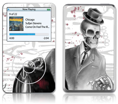 GelaSkins iPod Video GelaSkin Osteology by Steven Daily