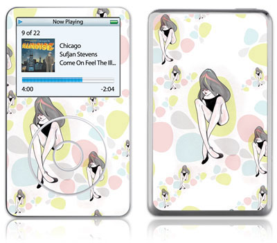GelaSkins iPod Video GelaSkin Petal Girl by Tansy Myer