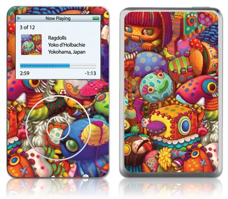 GelaSkins iPod Video GelaSkin Ragdolls by Yoko D`holbachie