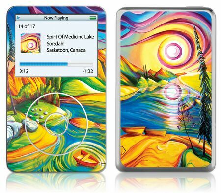 iPod Video GelaSkin Spirit Of Medicine Lake by