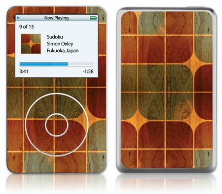 GelaSkins iPod Video GelaSkin Sudoku by Simon Oxley