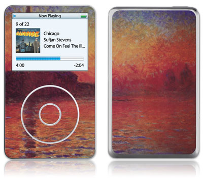 iPod Video GelaSkin Sunset in Venice by Claude